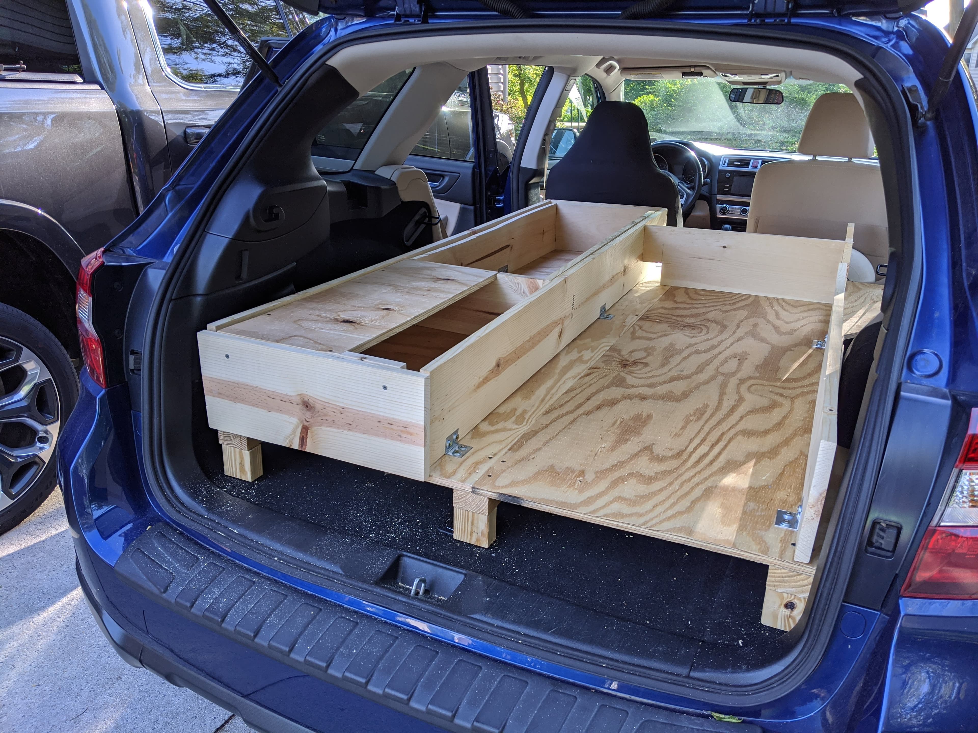 Drawer system construction photo 2