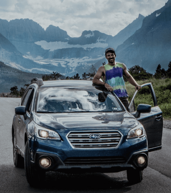 Subaru camper build being used on a trip photo 4