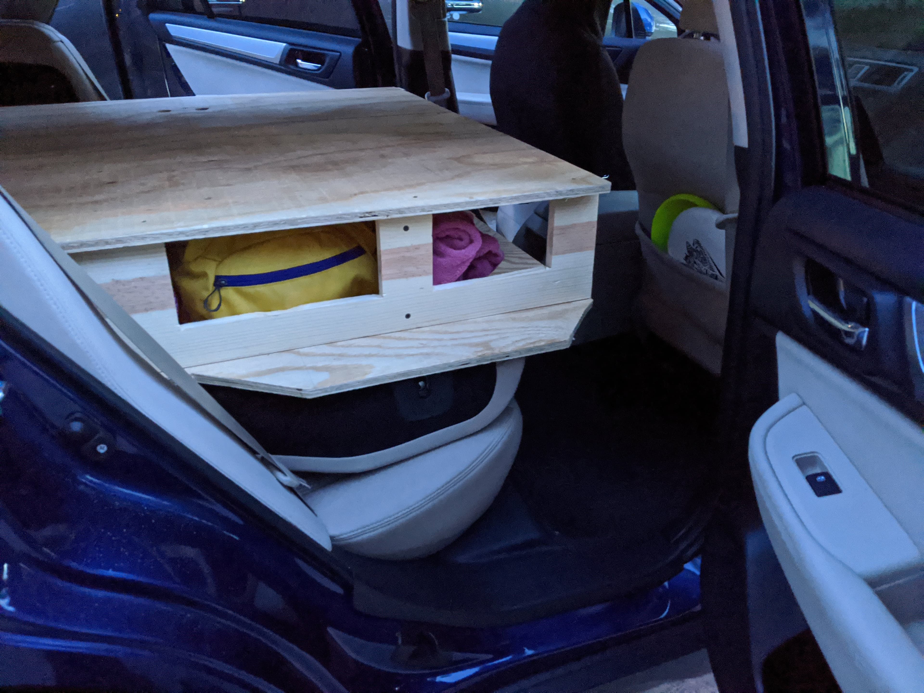 Final access port in the completed build